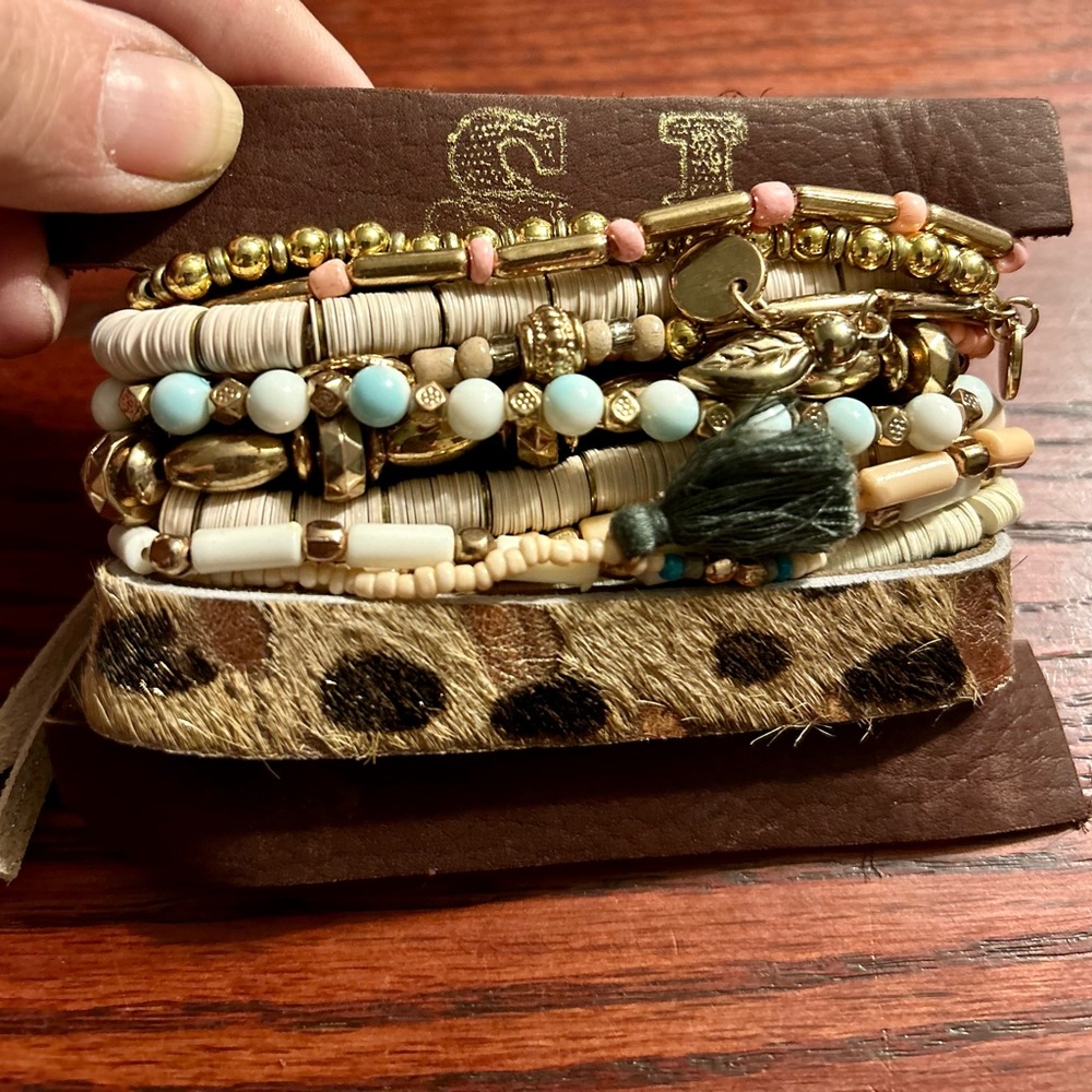 Gorgeous Upcycled 12 Bracelet Set!